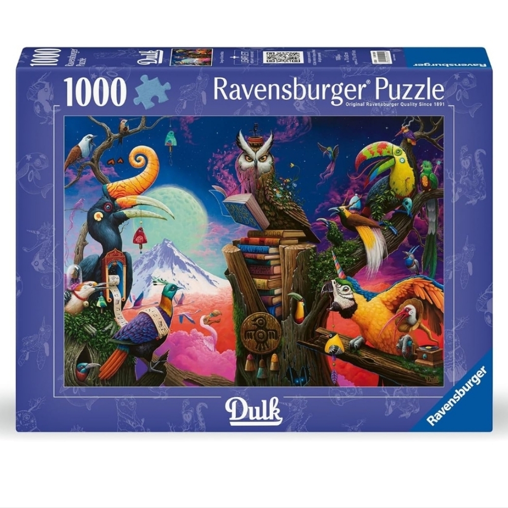 Ravensburger Songs of Extinct Birds Jigsaw Puzzle - 1000-Piece German Craftsmans